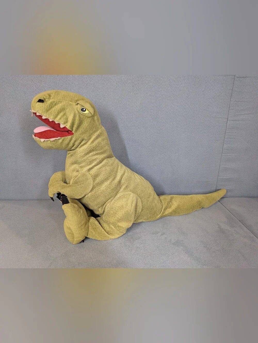 IKEA Green Tyrannosaurus Rex T-Rex Plush Dinosaur Soft Toy 24